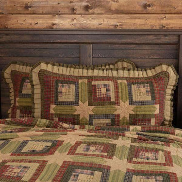 Tea Cabin King Sham 21x37 VHC Brands - The Fox Decor